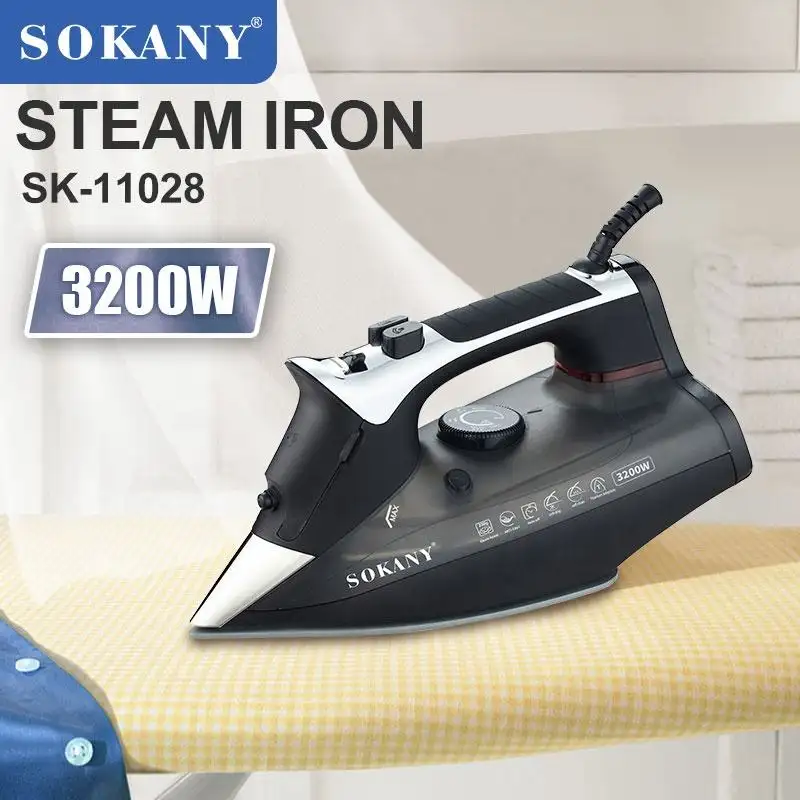 Sokany Steam Iron 3200 Watt SK-11028