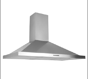 Ecomatic 90cm pyramid hood, suction power 650 m/h H96B