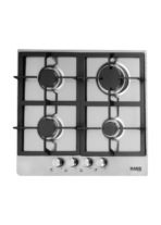 Hans Built-in Gas Hob 60cm Stainless Steel 4 Burners 6720-24