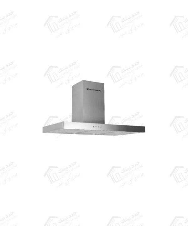 ايكوماتيك شفاط هرمي 90 سم حرف T قوة الشفط 650م3/س H96TB