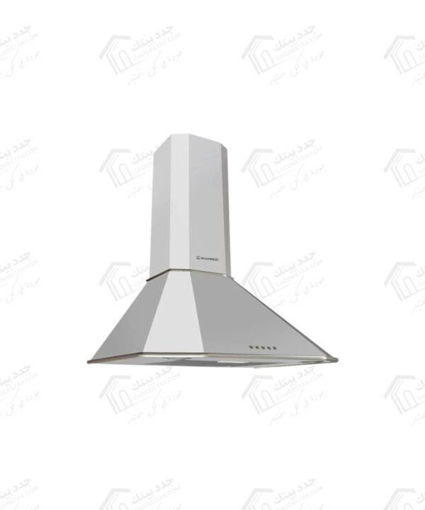 ايكوماتيك شفاط هرمي 60 سم أستانليس قوة الشفط 650 م3/ س H6206RB