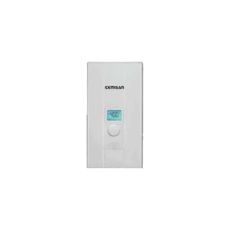 Cemsan Instant Water Heater, 24 KW, Digital - White