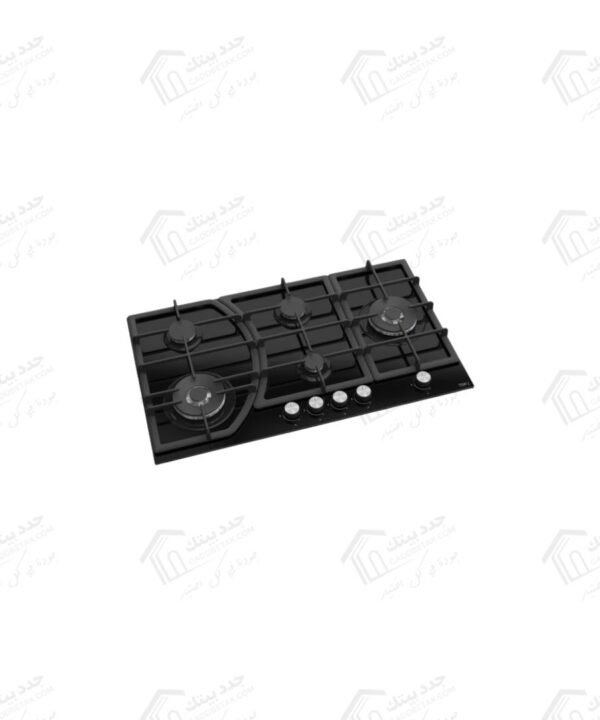 تيفا مسطح غاز بلت ان 90 سم 5 شعلة أسود BF185W