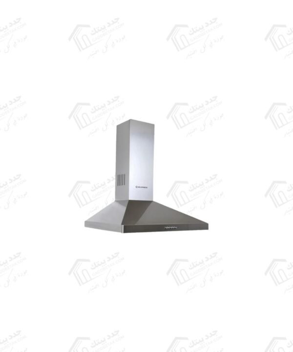 Ecomatic Pyramid Hood, 60 cm, Suction Power, 500 m3/h, Stainless H6205NB