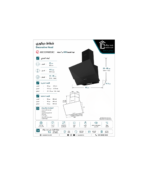 Ecomatic decorative pyramid hood, 60 cm, black crystal, suction power, 650 m3/h, H6106MRB - Image 3