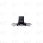 ايكوماتيك شفاط ديكورى 90 سم كريستال كيرفي أسود قوة الشفط 750 م3/س H9207KGBBK
