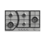 تيفا مسطح غاز بلت ان 90 سم 5 شعلة أستانلس BF181W