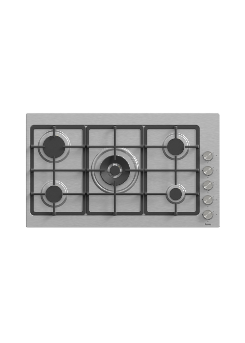 Kitchen Line Built-in Hob 5 Burners 90cm Stainless Steel ELO1O