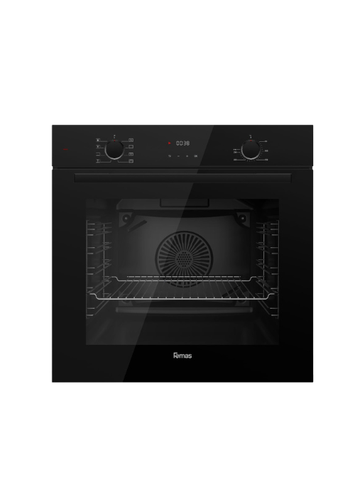 Kitchen Line Built-in Electric Oven 73L 60cm Black QMDMD642 CS