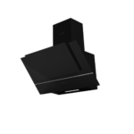 ايكوماتيك شفاط هرمي ديكورى ديجيتال 60 سم كريستال أسود قوة الشفط 650 م3/س H6116ZTS