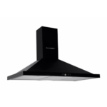 Ecomatic Pyramid Hood 90 cm Black Digital Suction Power 650 m3/h H96BKD