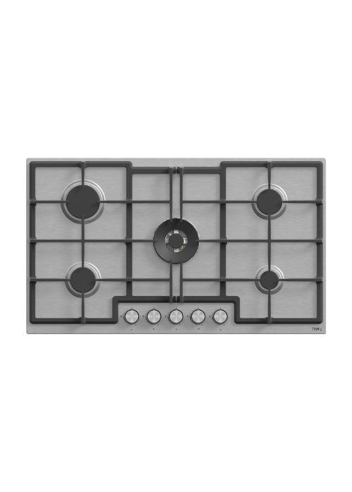 Teva Built-in Gas Hob 90cm 5 Burners Stainless Steel ED041