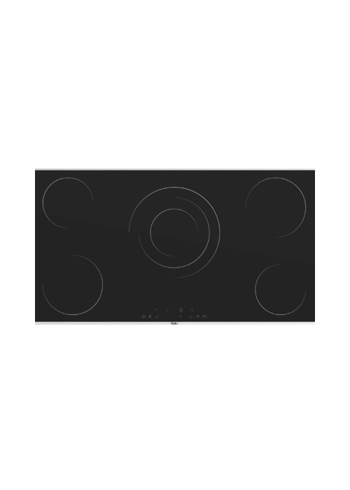 Teva Built-in Electric Hob 90cm 5 Cooking Zones Black MS293