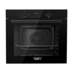 تيفا فرن غاز بلت ان 60 سم أسود 82 لتر QGSTL GLASS