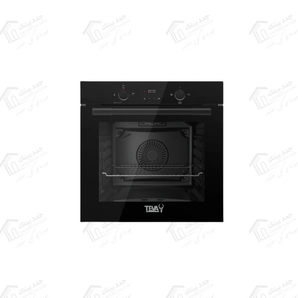 تيفا فرن غاز بلت ان 60 سم أسود 82 لتر QGSTL GLASS