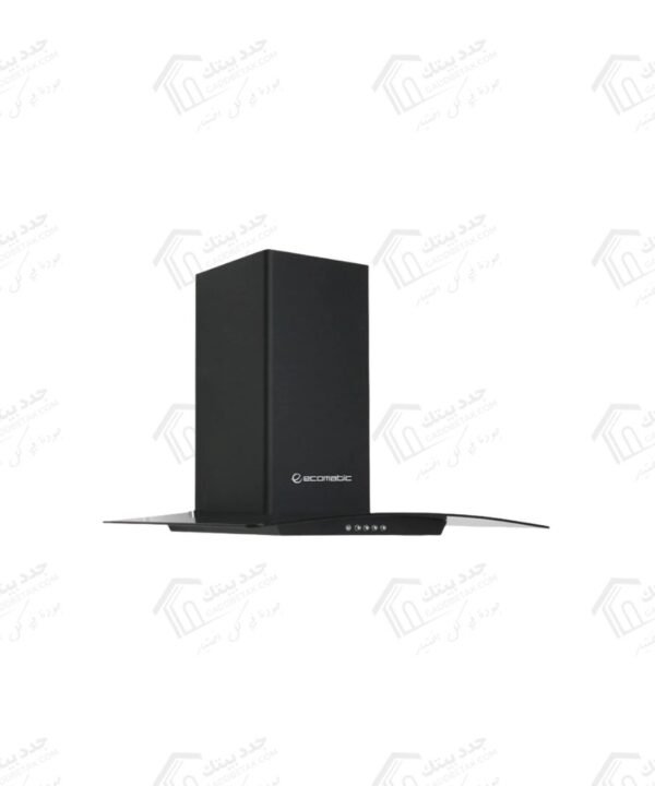 ايكوماتيك شفاط ديكورى 60 سم كريستال كيرفي أسود قوة الشفط 750 م3/س H6207KGBBK