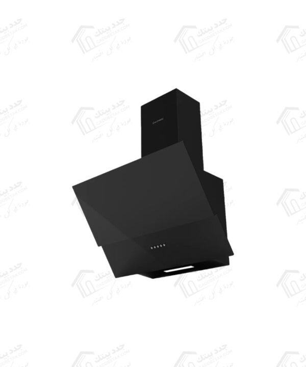 ايكوماتيك شفاط ديكورى 60 سم كريستال أسود قوة الشفط 650 م3/س H6106MRB