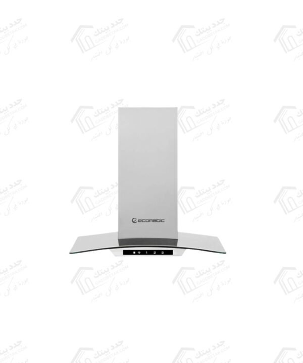 ايكوماتيك شفاط ديكوري ديجيتال 60 سم كيرفي كريستال استانليس قوة الشفط 1000 م3/س H6210KGTX