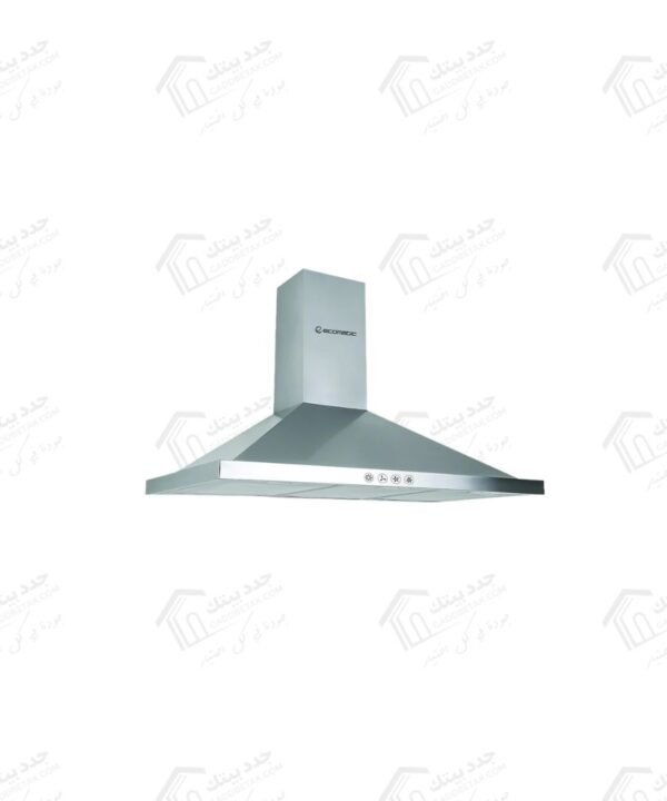 ايكوماتيك شفاط هرمي 90 سم استانليس قوة الشفط 650 م3/س H96D