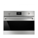 سميج ميكروويف بلت ان كهرباء 40 لتر بشواية استانلس ستيل SF 4309 MX