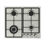 ايكوماتيك مسطح غاز بلت ان 4 عين 60 سم استانليس S613S