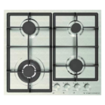 ايكوماتيك مسطح غاز بلت ان غاز 4 شعلة 60 سم استانليس S613C