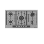 ايكوماتيك مسطح غاز بلت ان 5 شعلة 92 سم استانليس S963XLGC