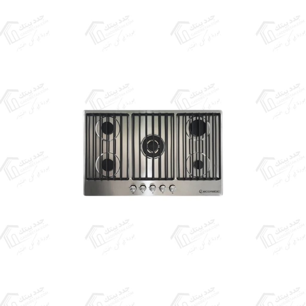 ايكوماتيك مسطح غاز بلت ان 5 عين 90 سم استانليس S9003C