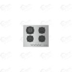 ايكوماتيك مسطح غاز بلت ان 4 شعلة 60 سم استانلس S603RC