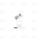 ايكوماتيك فرن غاز بلت ان 60 سم بشواية 67 لتر استانليس G6404T - الصورة 3