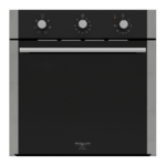 Kitchen Line Built-in Electric Oven 66L 60cm Black FE6V063AGD.V00