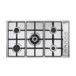 البا مسطح غاز بلت ان 5 شعلة 90 سم استانلس EN90-544XD