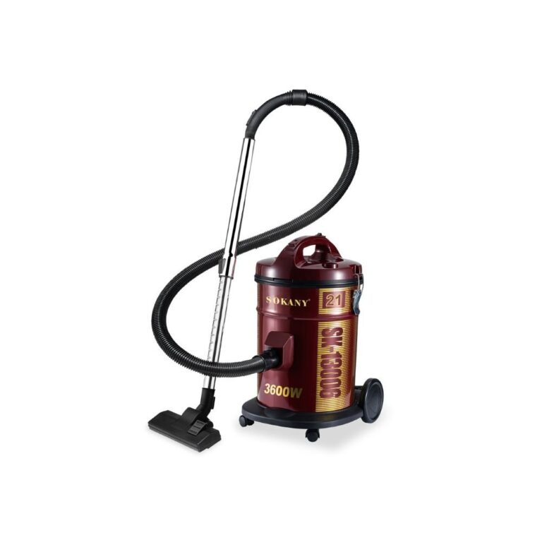 Sokany Barrel Vacuum Cleaner, 21 Liter, 3600 Watt, SK-13006