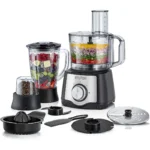 Black+Decker Food Processor, Blender, Grinder, and Juicer, 600W, 29 Functions, FX650