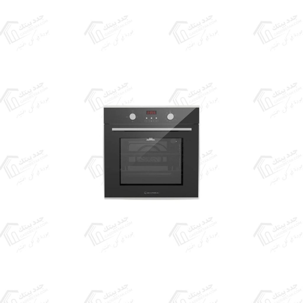 ايكوماتيك فرن غاز بلت ان ديجيتال 60 سم 67 لتر شواية غاز اسود G6444GTDX