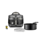 ديلونجي قلاية بمعلقة زيت واحدة 1.7 كيلو 2200 وات ديجيتال متعددة الوظائف FH1396/1.BK