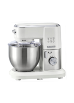 Lac & Decker Mixer, 1000 Watt, 6 Liters, 10 Speeds, White MKM100