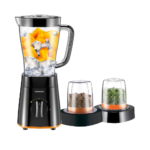 كينوود خلاط مع 2 مطحنة 2 لتر 500 واط اسود BLP15.360BK 