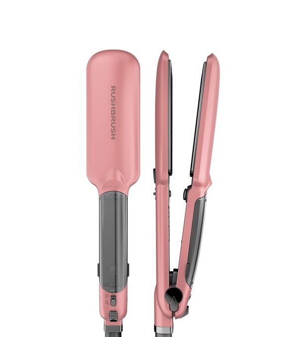 Rush Brush مكواة فرد الشعر X6 Straightener -Rose Gold