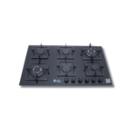 بيورتي مسطح غاز بلت ان 6 شعلة 90 سم اسود HPT916G