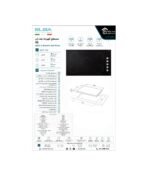 ⁦البا مسطح كهرباء بلت ان 90 سم 5 عين سيراميك اسود EVC915SK⁩ - الصورة ⁦3⁩