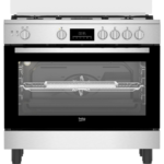 بيكو بوتاجاز غاز 5 شعلة 90 سم ستانلس ستيل BGGR 11225 GXA