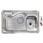 بيورتي حوض مطبخ 85 * 51 سم استانلس كورى DJIS850P