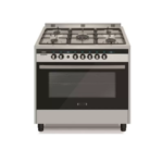 ايكوماتيك بوتجاز غاز 5 شعلة 90 سم ستانلس ستيل FS9504PRO-LED