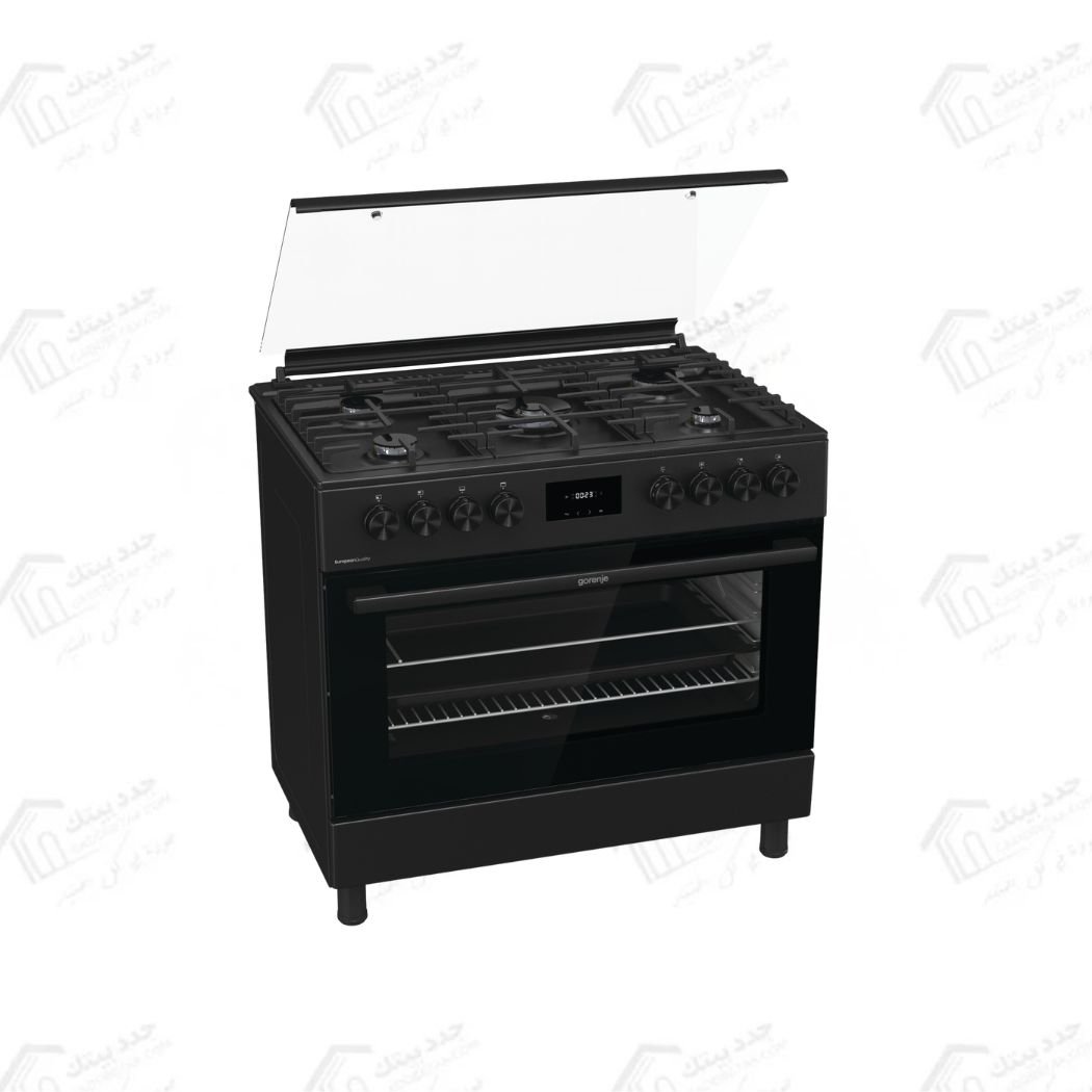 تصميم بدون عنوان - 2026-07-01T154717.168 جرونيا بوتجاز غاز 92 لتر 90 سم 5 شعلة اسود GGI9C20B