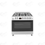 بيورتي بوتجاز غاز 90 سم 5 شعلة 105 لتر استانلس FRGG9050