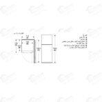 بوش ثلاجة وفريزر من سلسلة Series 4 تتميز بسعة صافية إجمالية تصل إلى 453 لتر بتصميم قائم بذاته ومظهر أنيق من الستانلس ستيل بتقنية (NoFrost) ونظام (VitaFresh) KDN55NL2E8 - الصورة 2