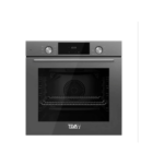 تيفا فرن غاز بلت ان 60 سم 82 لتر ديجيتال QGSTL 75DT2 CPR - Gray