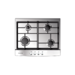 فولجر مسطح غاز بلت ان 60 سم 4 شعلة ستانلس ستيل HFG64PSM4BFT