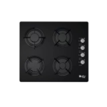 بيورتي مسطح غاز بلت ان 60 سم 4 شعلة اسود PT601GLBL 